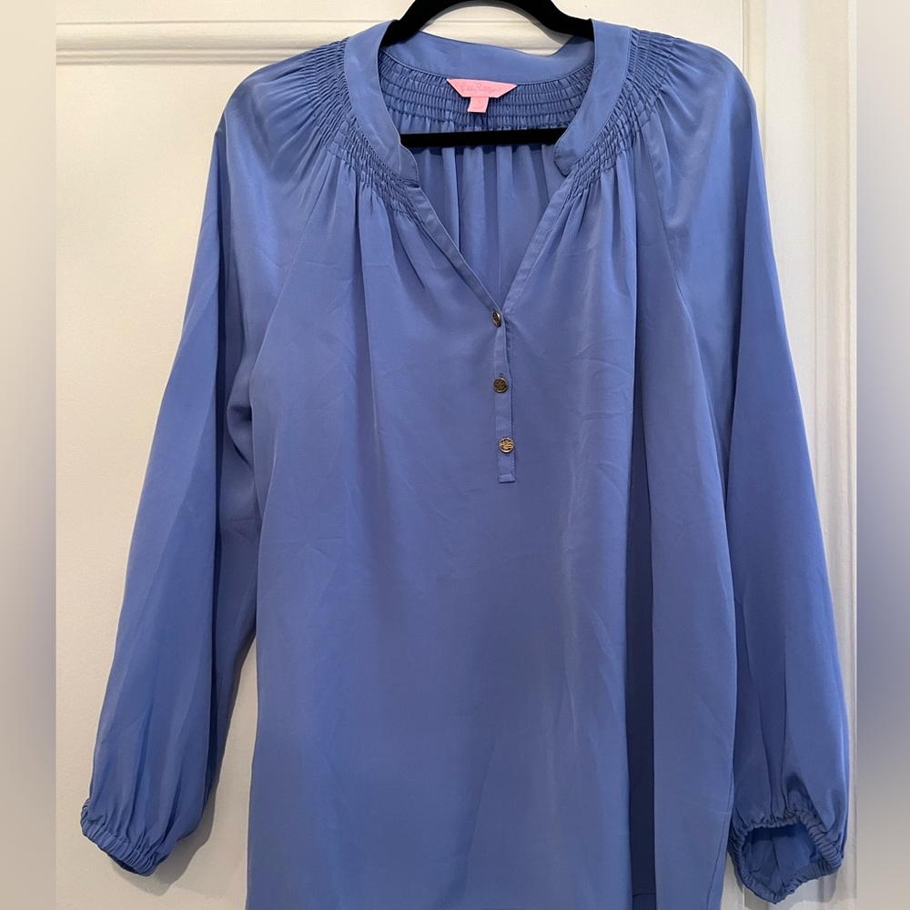 Lilly Pulitzer - Periwinkle Blue Elsa Top